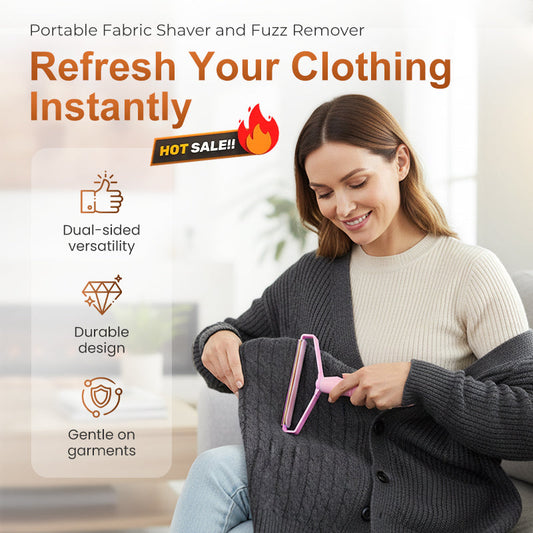 🔥Vandaag in de aanbieding⚡Koop 2 en krijg 1 gratis🎁Draagbare kledingscheerapparaat en pluizenverwijderaar