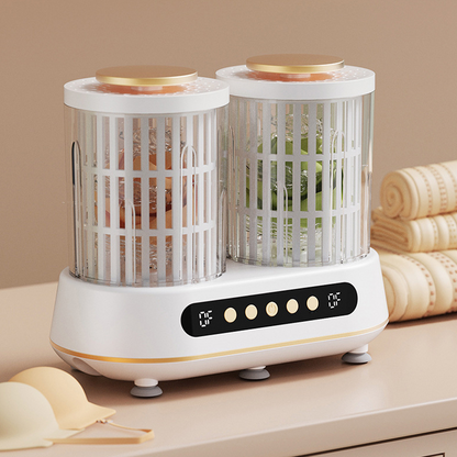 🔥Tijdelijke aanbieding: 60% korting✨Mini-wasmachine met dubbele trommel en centrifugefunctie