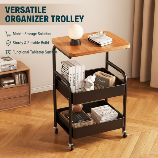🎁2026 Nieuw binnen 50% KORTING💥Veelzijdige organizer trolley